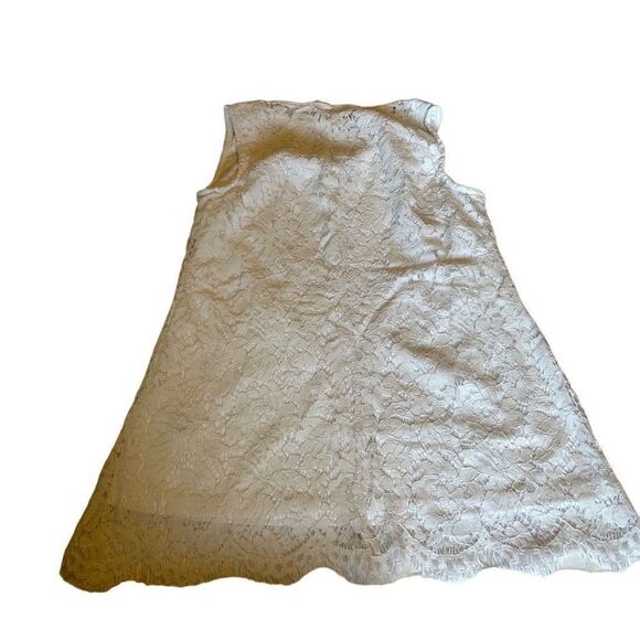 Isaac Mizrahi Live! White lace dress XS Aline graduation EUC - Picture 8 of 8